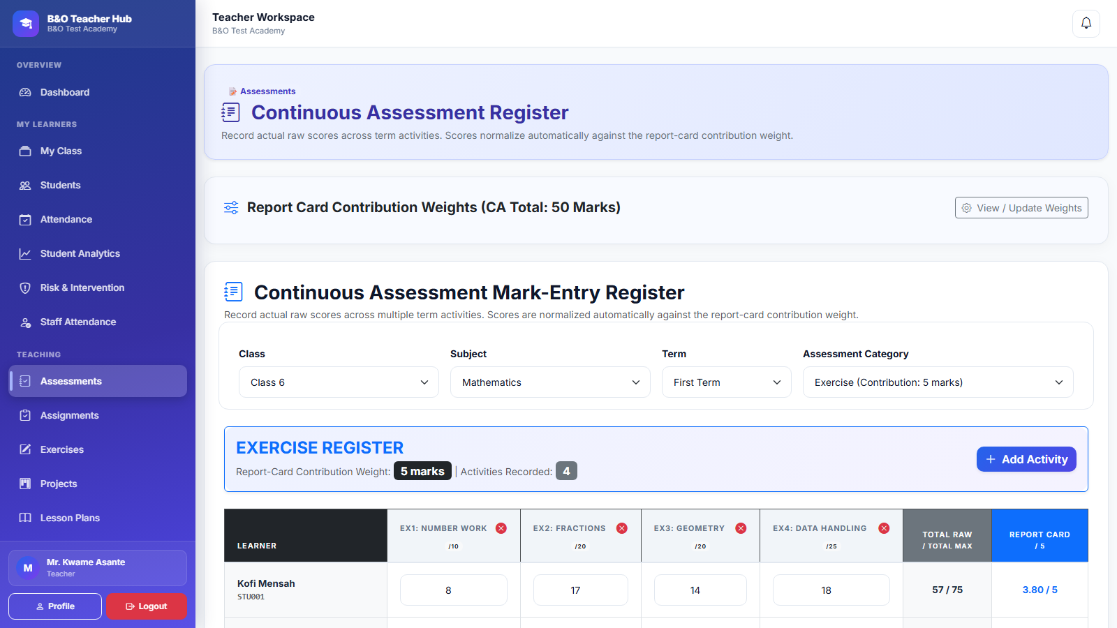Assessments